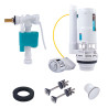 Tres wc system kit complet de mecanisme de remplissage du reservoir de toilettes