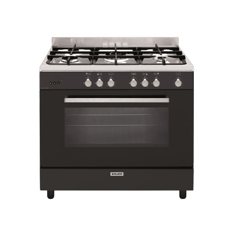 GLEM Piano de cuisson gaz GE960CMBK2