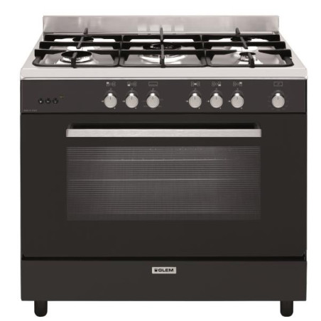 GLEM Piano de cuisson gaz GE960CMBK2