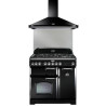 FALCON Pack Piano de cuisson + hotte + crédence CDL90DFBL/C-FP1