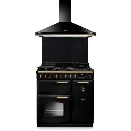 FALCON Pack Piano de cuisson + hotte + crédence CLDL90DFPGBL/AB-FP