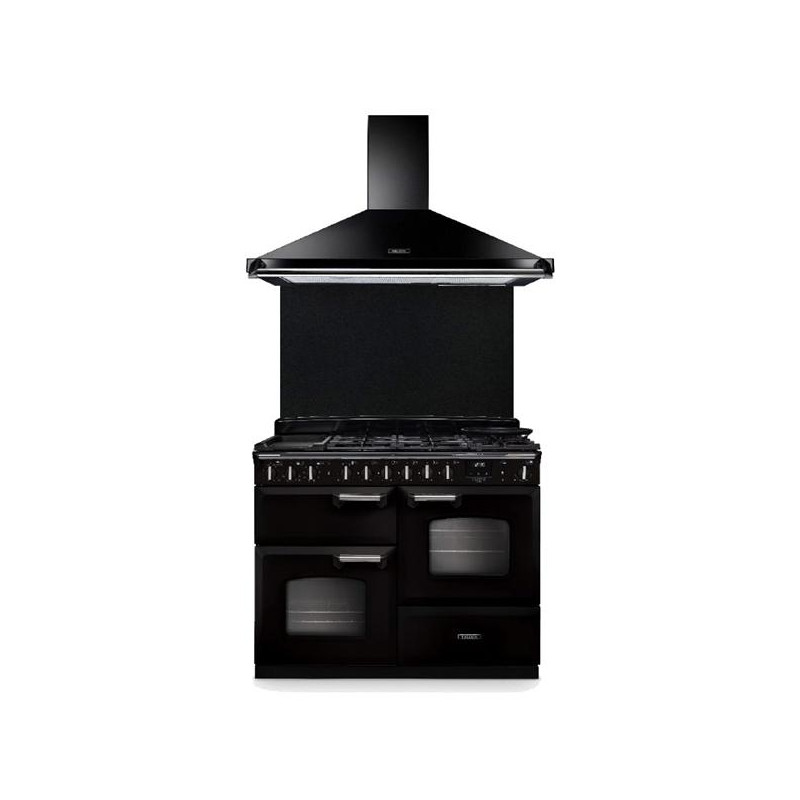 FALCON Pack Piano de cuisson + hotte + crédence CLDLO110DFPGBL/CM-FP