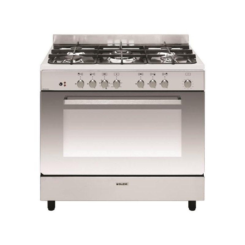 GLEM Piano de cuisson mixte GE960CVIX2