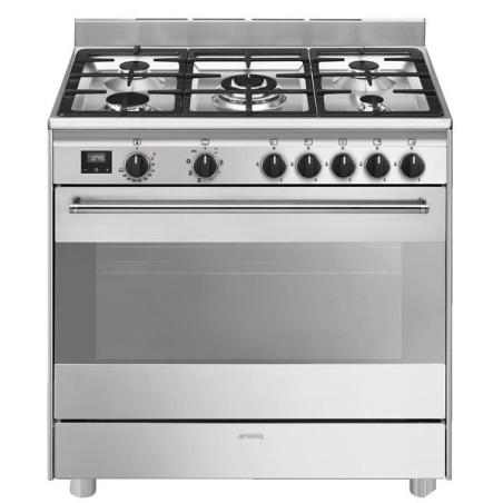 SMEG Piano de cuisson mixte BG91X2