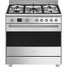 SMEG Piano de cuisson mixte PRIMASCB9X