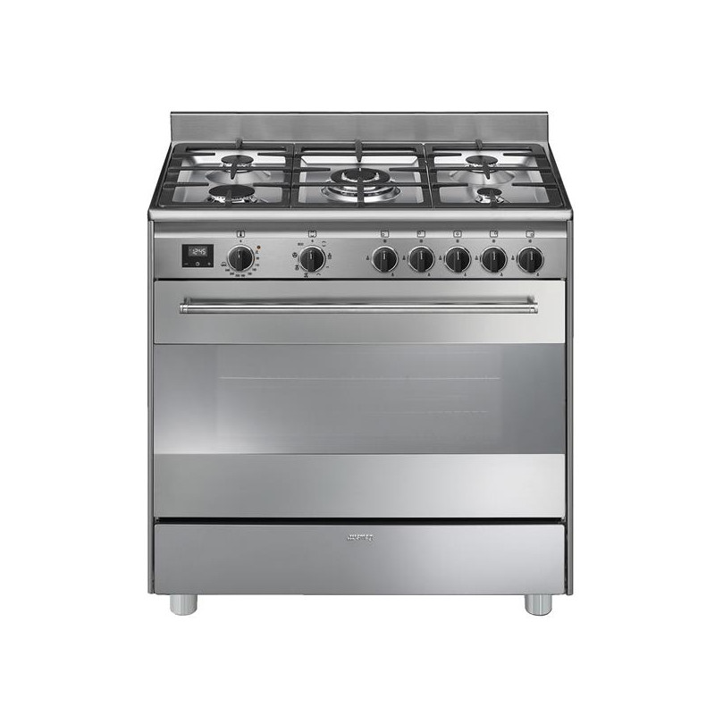 SMEG Piano de cuisson mixte BG91CTX2