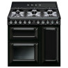 SMEG Piano de cuisson mixte TR93BL