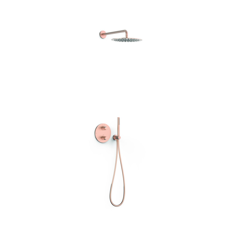 Or rose mat 24K