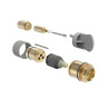 Kit de rallonge pour les mitigeurs encastres a 2 voies rapid box