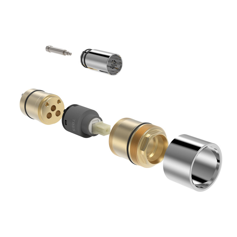 Kit de rallonge pour les mitigeurs encastres a 2 voies basebase plus