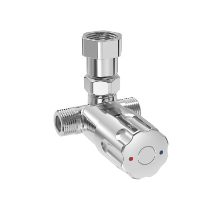 Vanne mélangeuse eau chaude et froide pour robinet temporisé ou électr