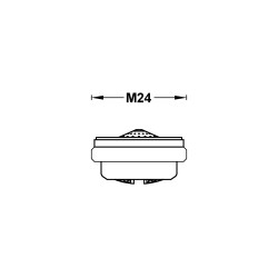 Mousseur plat 24 mâle