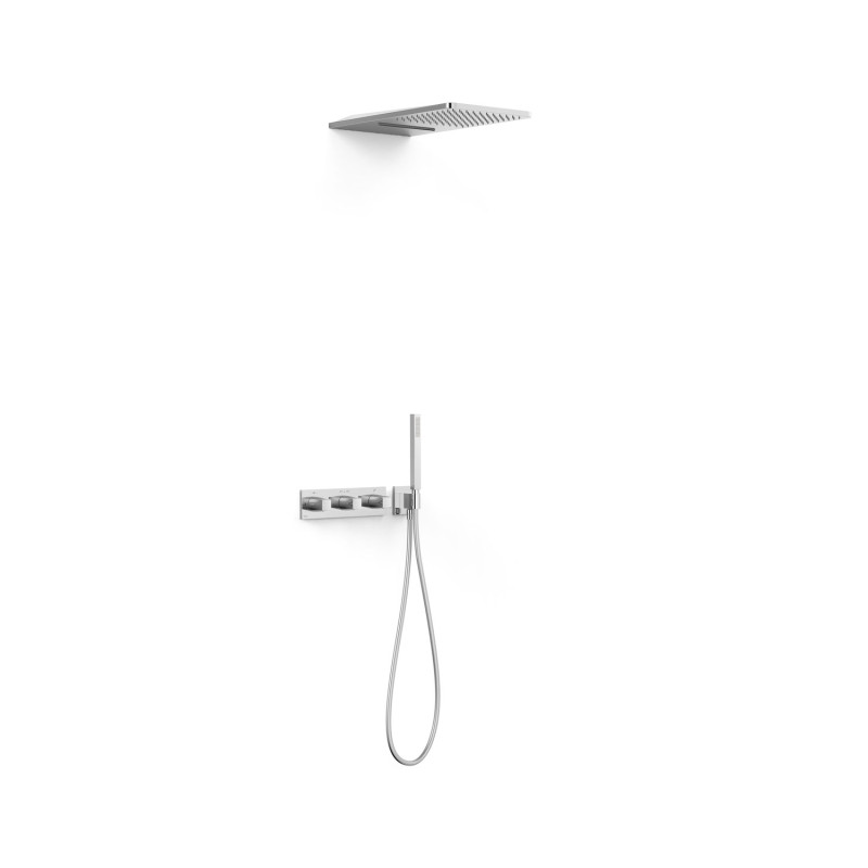B system kit robinet thermostatique encastre a 3 voies b system pour douche