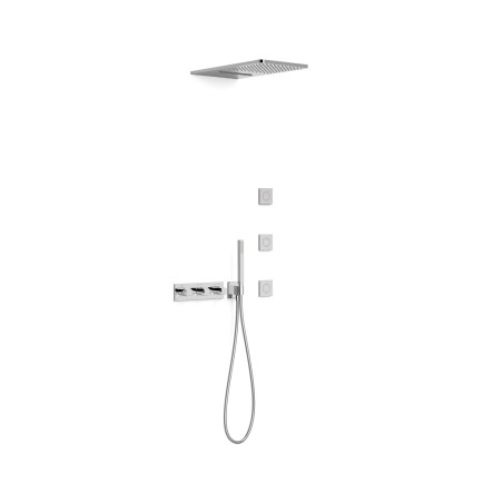 B system kit robinet thermostatique encastre a 4 voies b system pour douche
