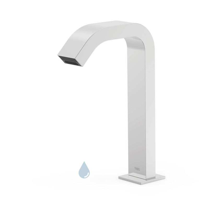 Tres electronic essential robinet electronique a 1 eau pour lavabo