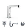 Tres electronic essential kit robinet electronique a 1 eau pour lavabo