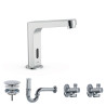 Tres electronic essential kit de robinet electronique avec systeme pre melangeur pour lavabo