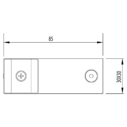 Support orientable pour douchette a main