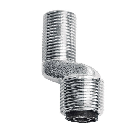 Raccord excentre avec silencieux pour deplacer la prise du robinet