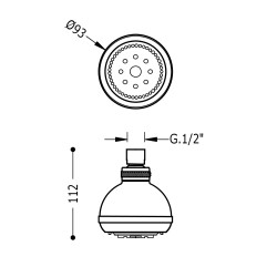 Pommeau de douche