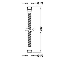 Flexible metallique renforce
