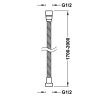 Flexible metallique renforce et extensible