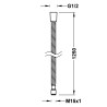 Flexible metallique renforce