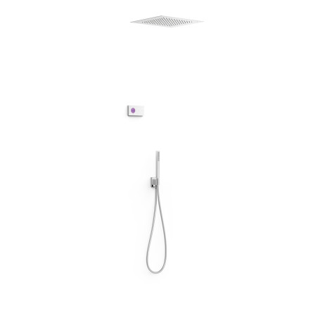 Shower technology kit robinet thermostatique electronique encastre a 2 voies shower technology blue edition pour douche