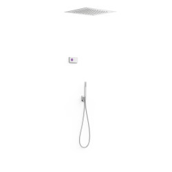 Shower technology kit robinet thermostatique electronique encastre a 2 voies shower technology blue edition pour douche