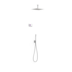 Shower technology kit robinet thermostatique electronique encastre a 2 voies shower technology blue edition pour douche