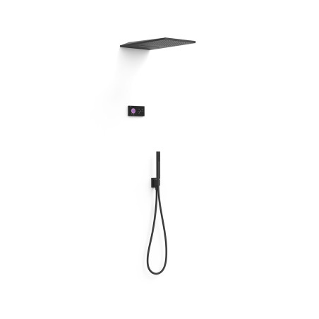 Shower technology kit robinet thermostatique electronique encastre a 3 voies shower technology blue edition pour douche