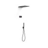 Shower technology kit robinet thermostatique electronique encastre a 3 voies shower technology blue edition pour douche
