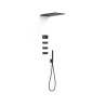 Shower technology kit robinet thermostatique electronique encastre a 4 voies shower technology blue edition pour douche