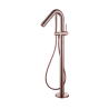 Colonne bain-douche par le sol ORTENCE PVD bronze cuivré