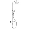 Colonne de douche thermostatique pmr