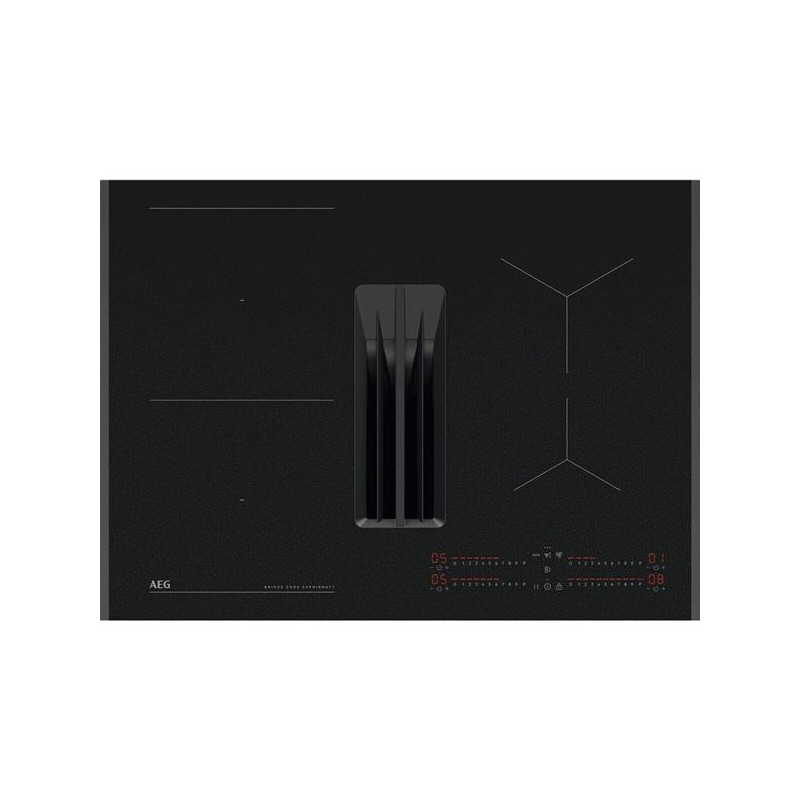 AEG Table induction aspirante TH74CB03FZ
