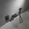 Formule bain douche encastré carré RUBY chromé
