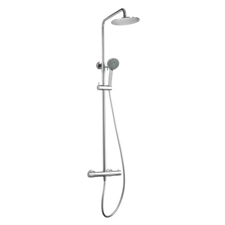 Colonne de douche ronde RUBY chromé