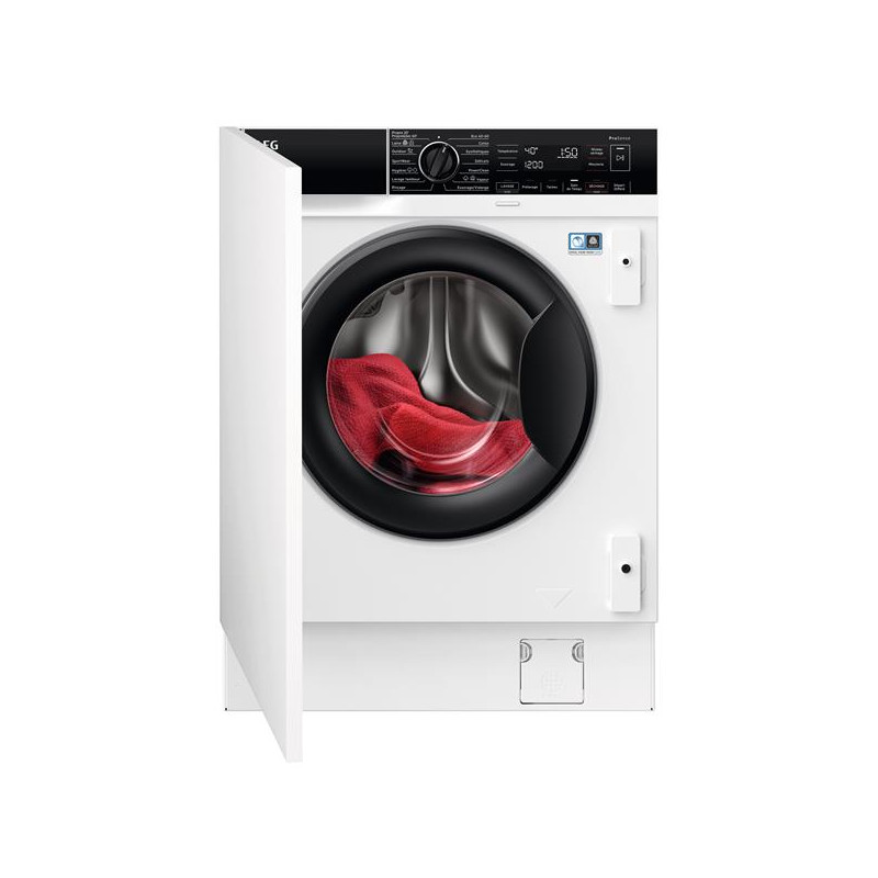 AEG Lave-linge séchant Tout-intégrable LWG88416BI