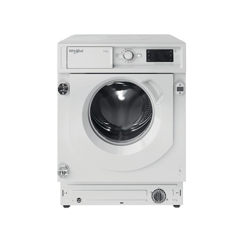 WHIRLPOOL Lave-linge séchant Tout-intégrable BIWDWG751482EUN