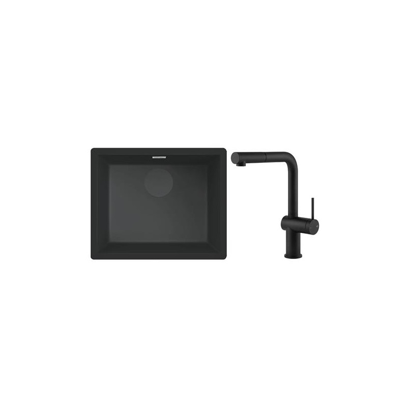 GESSI Pack évier + mitigeur PACKINEDITONOIR