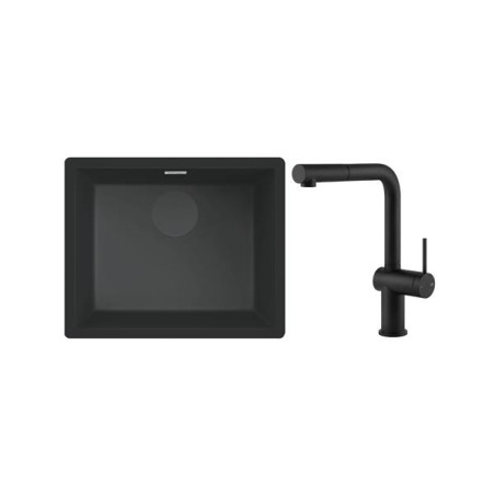 GESSI Pack évier + mitigeur PACKINEDITONOIR