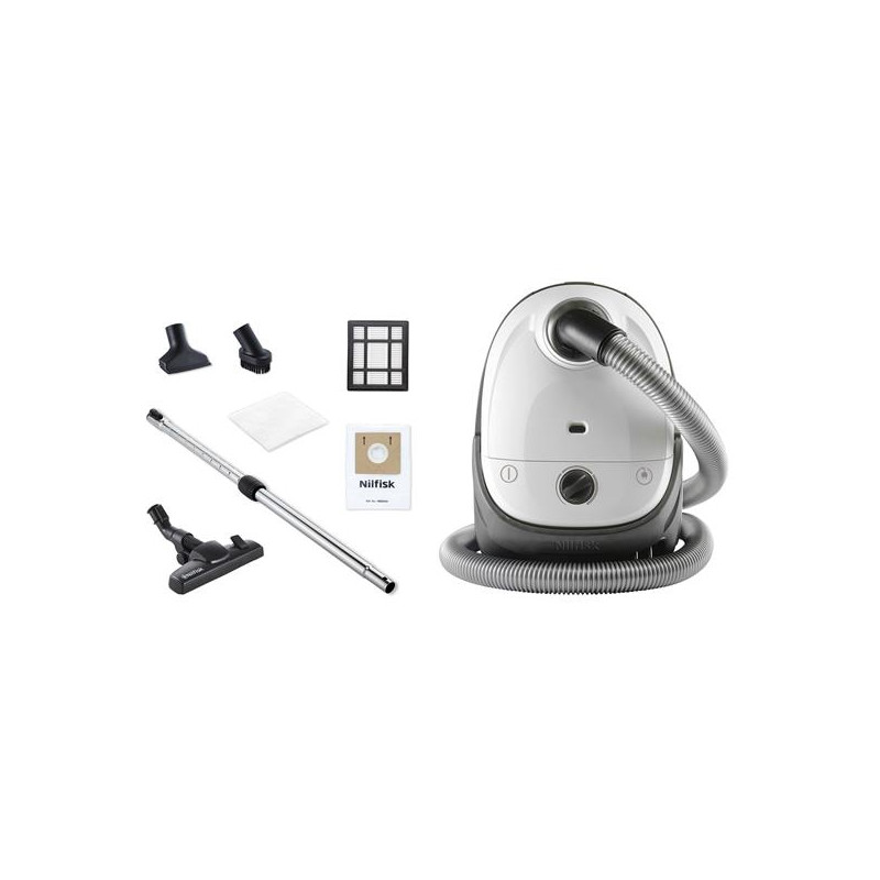 NILFISK Aspirateur avec sac Blanc - One - ONEWB10P05AHB15