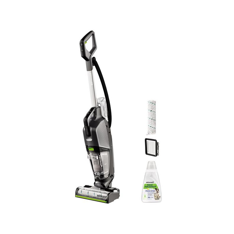 BISSELL Aspirateur & nettoyeur vapeur - CrossWave Hydrosteam Pet Select - 3527N