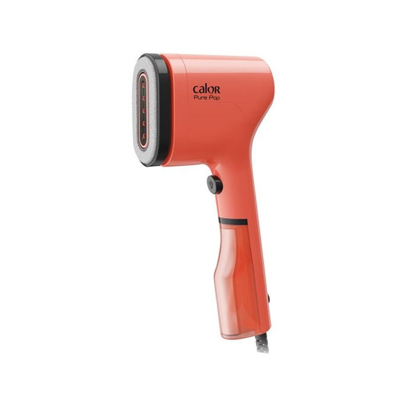 CALOR Défroisseur vapeur à main Corail & Noir - Pure POP - DT2022C0
