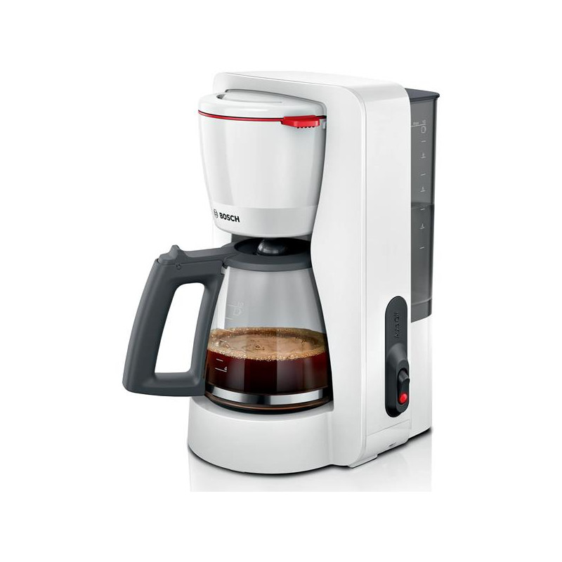 BOSCH Cafetière filtre 10/15 tasses Blanc Mat - MyMoment - TKA2M111