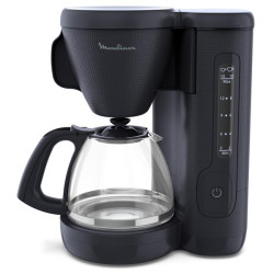 MOULINEX Cafetière filtre 15 tasses Bleu Nuit - Morning - FG2M0810