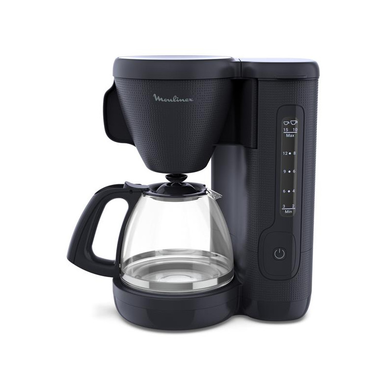 MOULINEX Cafetière filtre 15 tasses Bleu Nuit - Morning - FG2M0810