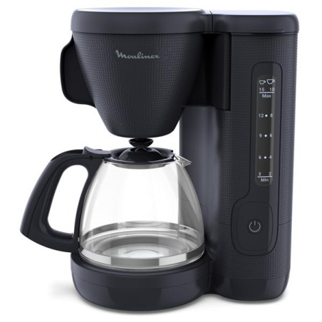 MOULINEX Cafetière filtre 15 tasses Bleu Nuit - Morning - FG2M0810