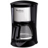 MOULINEX Cafetière filtre 6 tasses Noire & Inox - Subito - FG150813
